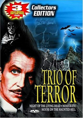 Trio of Terror Collectors Edition (Nosferatu, Night of the Living Dead, House on the Haunted Hill) [Import] [DVD]