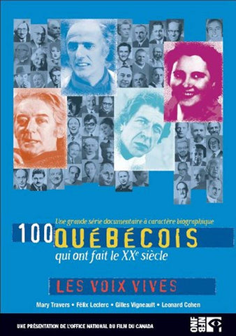 100 Quebecois: Les Voix Vives [DVD]