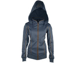 Assassin's Creed Movie Maria Hoodie Women Official Ubisoft Collection by Ubi Workshop - Blue
