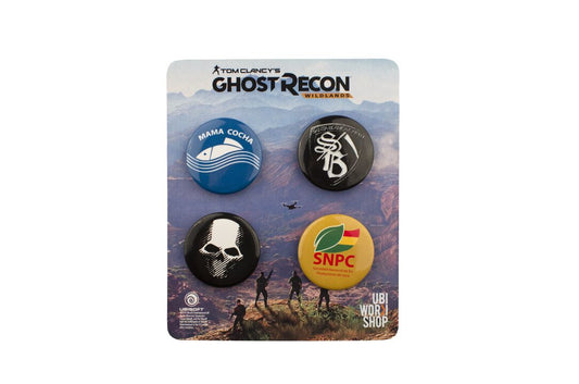 Pin Set 2 Tom Clancy's Ghost Recon Wildlands Official Ubisoft