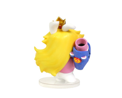 Figurine Rabbid Peach 3’’  Mario + Rabbids Kingdom Battle