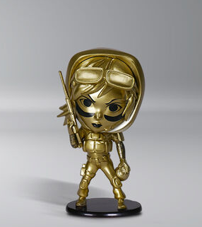 Figurine Rainbow Six Collection - Chibi Valkyrie Gold 4"