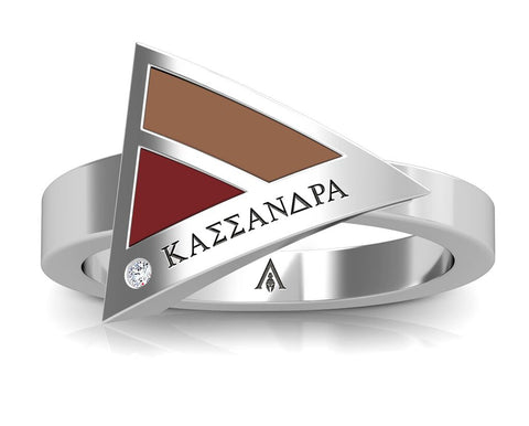 Kassandra Diamond Geometric Ring - Assassin's Creed Odyssey