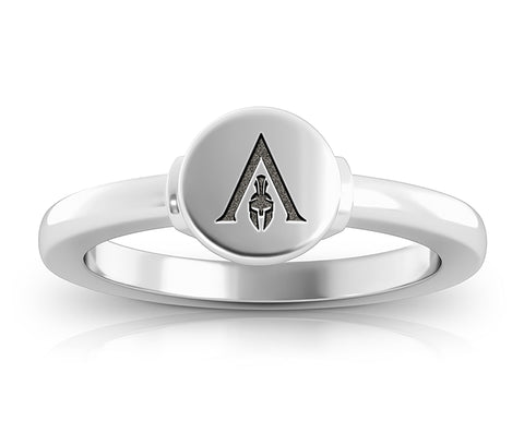 Engraved Logo Signet Ring - Assassin's Creed Odyssey