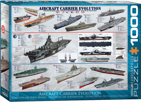 EuroGraphics Aircraft Carrier Evolution 1000 pcs Puzzle