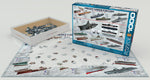EuroGraphics Aircraft Carrier Evolution 1000 pcs Puzzle