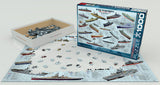 EuroGraphics WWII War Ships 1000 pcs Puzzle