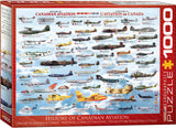 EuroGraphics History of Canadian Aviation 1000 pcs Puzzle