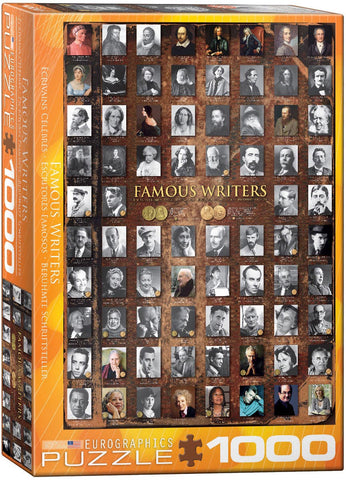 EuroGraphics Famous Writers 1000 pcs Puzzle