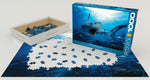 EuroGraphics Hungry Shark 1000 pcs Puzzle