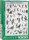 EuroGraphics Birds of Prey and Owls 1000 pcs Puzzle