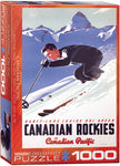 EuroGraphics Banff Lake Louise Ski Areas 1000 pcs Puzzle