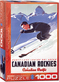 EuroGraphics Banff Lake Louise Ski Areas 1000 pcs Puzzle