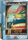 EuroGraphics Banff in the Canadian Rockies 1000 pcs Puzzle