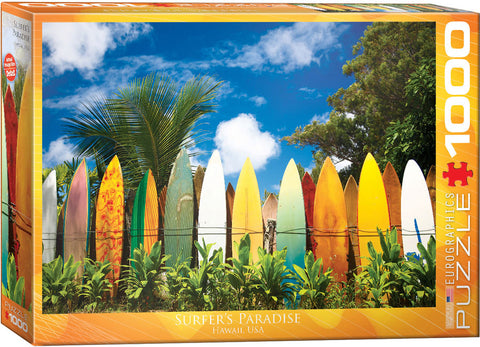 Surfer's Paradise Hawaii - 1000 pcs Puzzle