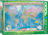 Map of the World - 1000 pcs Puzzle