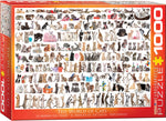 EuroGraphics The World of Cats 1000 pcs Puzzle