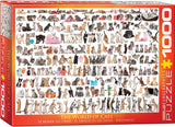 EuroGraphics The World of Cats 1000 pcs Puzzle