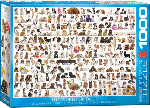 The World of Dogs - 1000 pcs Puzzle