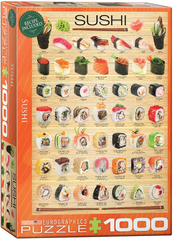 EuroGraphics Sushi 1000 pcs Puzzle