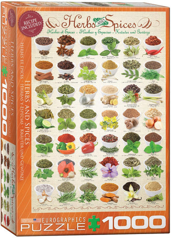 EuroGraphics Herbs and Spices 1000 pcs Puzzle