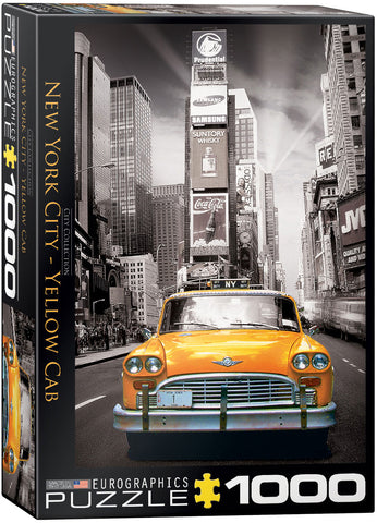 EuroGraphics New York City Yellow Cab 1000 pcs Puzzle