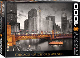 EuroGraphics Chicago 1000 pcs Puzzle