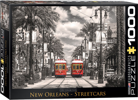 EuroGraphics New Orleans Streetcars 1000 pcs Puzzle