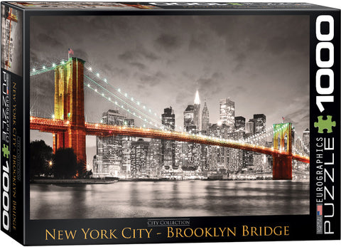 EuroGraphics New York City Brooklyn Bridge 1000 pcs Puzzle