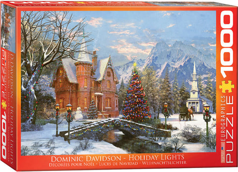 EuroGraphics Holiday Lights 1000 pcs Puzzle