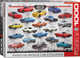 EuroGraphics American Muscle Car Evolution 1000 pcs Puzzle