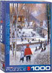 EuroGraphics Hockey Season 1000 pcs Puzzle