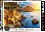 EuroGraphics Sunset on the Pacific Coast 1000 pcs Puzzle