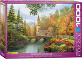 EuroGraphics Autumn Church 1000 pcs Puzzle