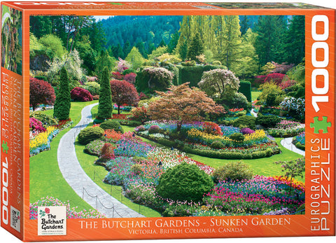 EuroGraphics The Butchart Gardens Sunken Garden 1000 pcs Puzzle