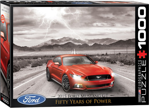 EuroGraphics 2015 Ford Mustang GT Fifty Years of Power 1000 pcs Puzzle