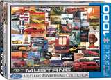 EuroGraphics Ford Mustang Advertising Collection 1000 pcs Puzzle