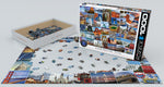 Globetrotter USA - 1000 pcs Puzzle