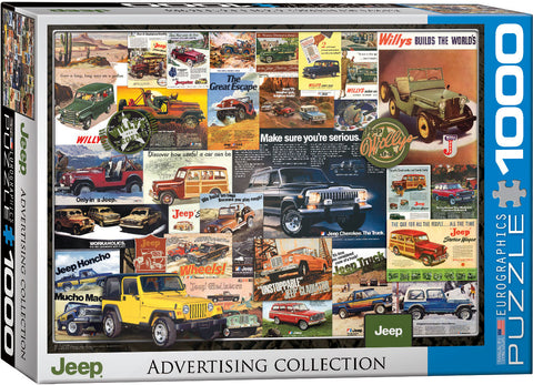 EuroGraphics Jeep Advertising Collection 1000 pcs Puzzle