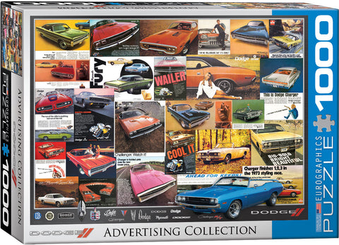 EuroGraphics Dodge Advertising Collection 1000 pcs Puzzle