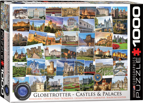 EuroGraphics Castles and Palaces Globetrotter 1000 pcs Puzzle