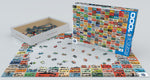 The VW Groovy Bus - 1000 pcs Puzzle