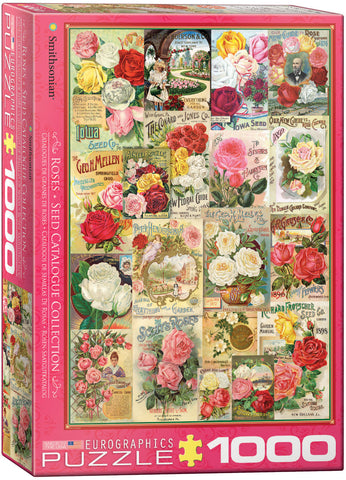 EuroGraphics Roses Seed Catalogue Collection 1000 pcs Puzzle