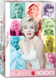 Marilyn Monroe Color Portraits - 1000 pcs Puzzle