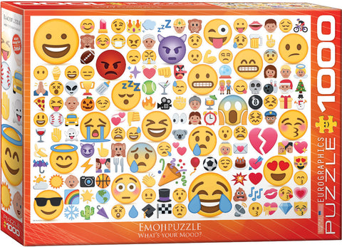 EuroGraphics Emojipuzzle What's your Mood? 1000 pcs Puzzle