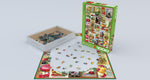 EuroGraphics Vegetables Seed Catalogue Collection 1000 pcs Puzzle