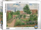 EuroGraphics Vegetable Garden Overcast Morning Eragny 1000 pcs Puzzle