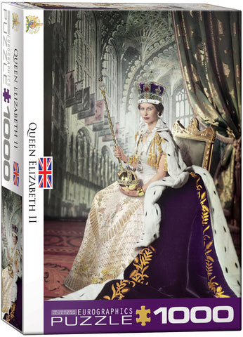 Queen Elizabeth II - 1000 pcs Puzzle