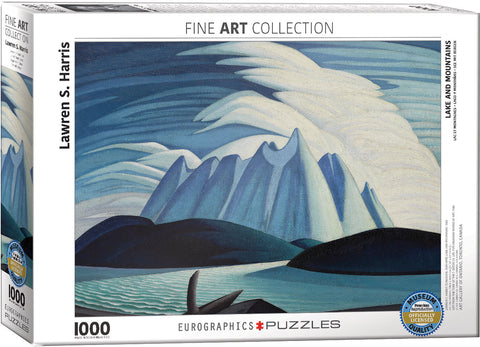 EuroGraphics Lake and Mountains 1000 pcs Puzzle