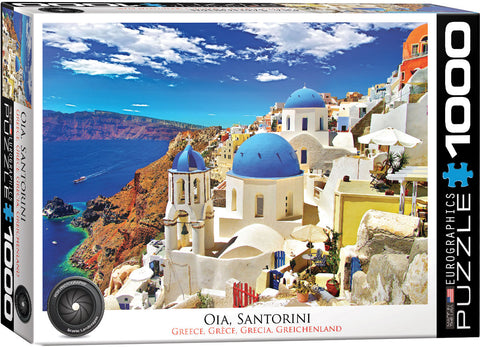 EuroGraphics Oia Santorini Greece 1000 pcs Puzzle